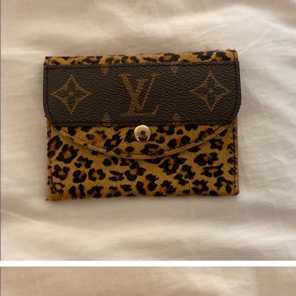Louis Vuitton Leopard Print Wallet